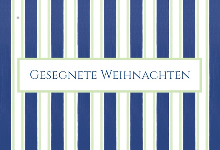 Gestreifter Schneemanngruß
