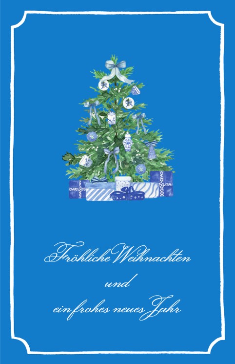 Blaue Baumfreude