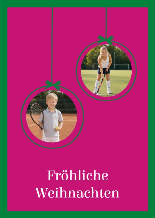 Pinke Fotokugeln